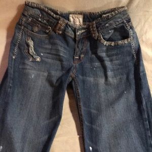 Flare leg jeans never worn